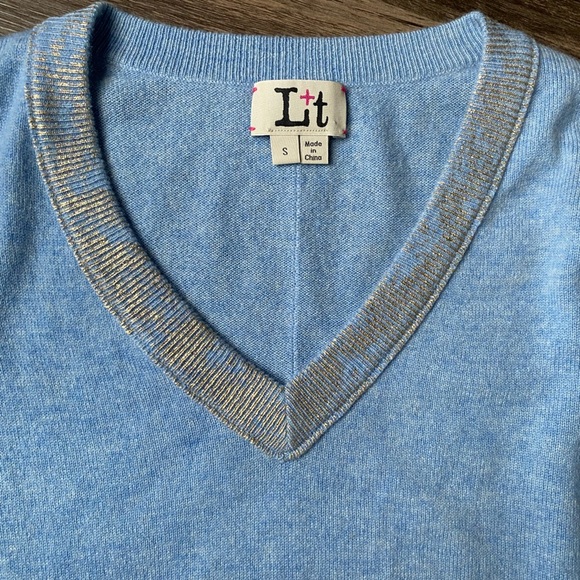 Label + Thread Womens Sweater Size Small 100% Cashmere Soft - Picture 6 of 9